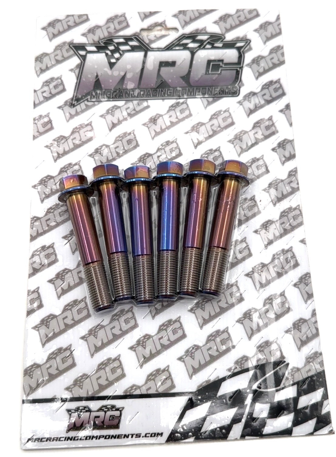 MRC Racing Components Raw Titanium Transmission to Engine Bolt Kit B/D Series