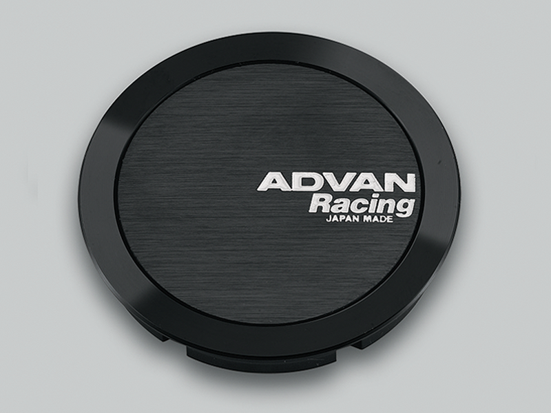 Advan Full Flat 63mm Center Cap - Black