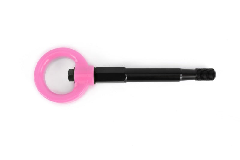 PERRIN 15-21 Subaru WRX/STI / 24-26 Crosstrek / 25-26 Forester Tow Hook Kit (Rear) - Hyper Pink