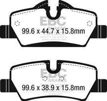 EBC 14+ Mini Hardtop 1.5 Turbo Cooper Ultimax2 Rear Brake Pads