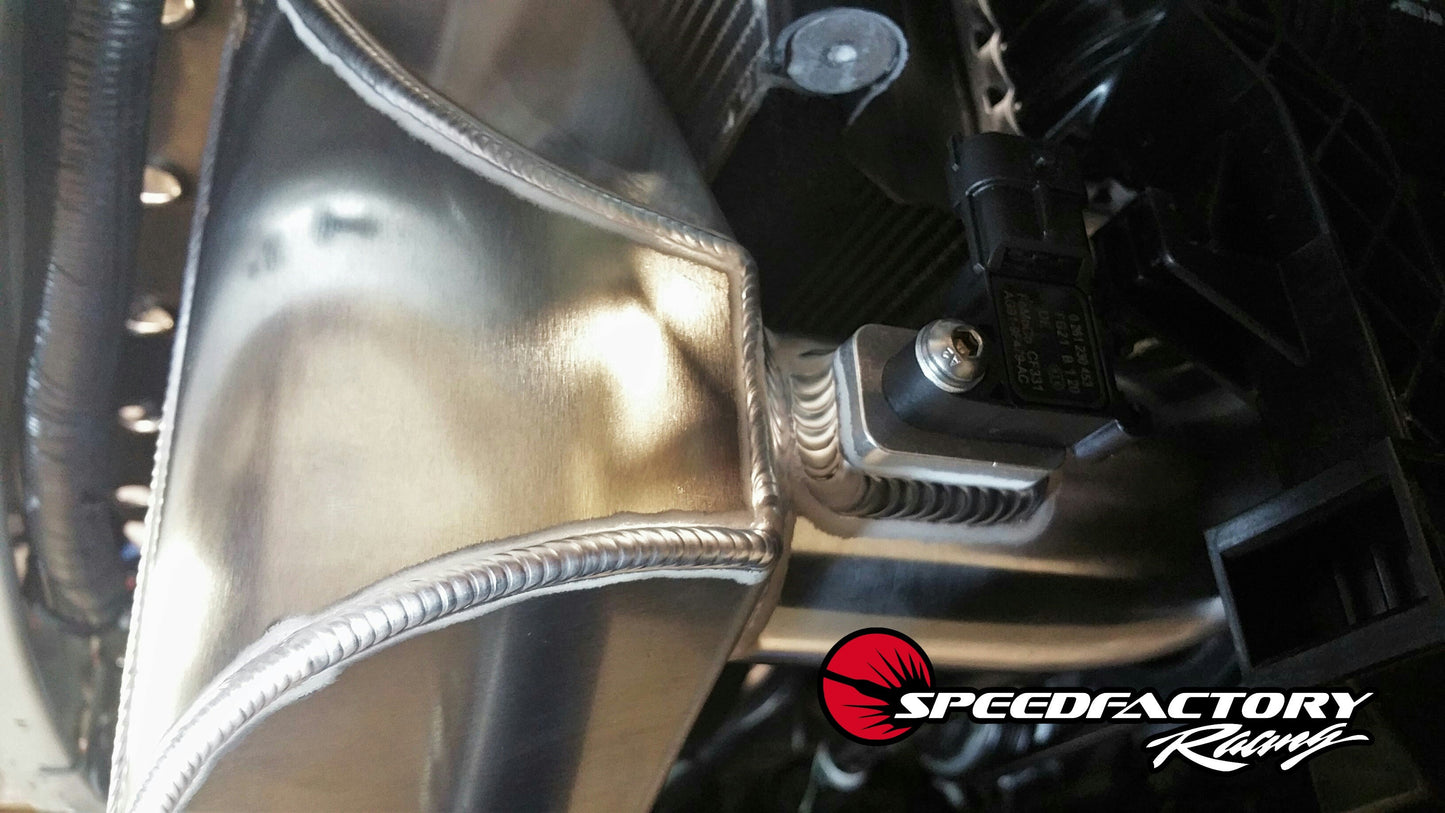 SpeedFactory Racing 2015+ Ford EcoBoost Mustang 600HP Dual Backdoor Intercooler
