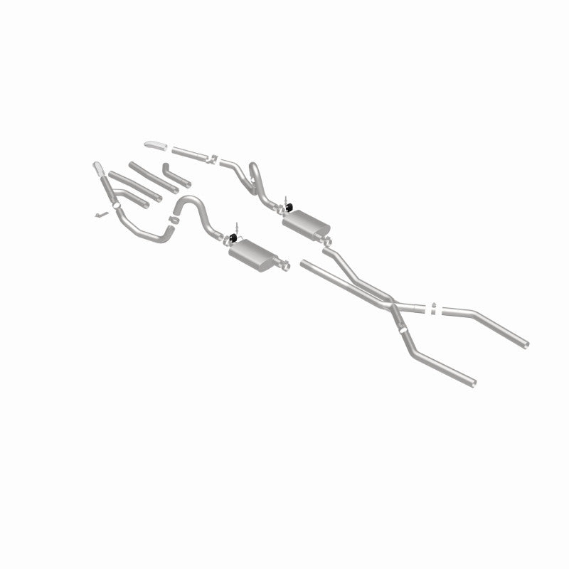 MagnaFlow Sys Cat-Back 68-72 GM A-Body Chevelle et