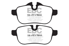 EBC 09+ BMW Z4 3.0 (E89) Yellowstuff Rear Brake Pads