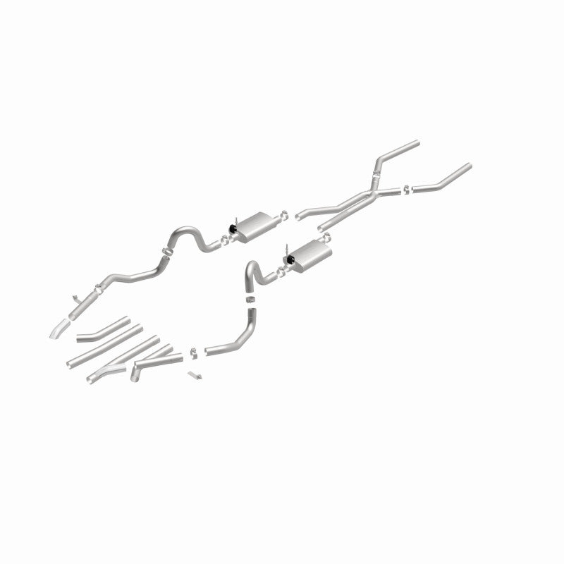 MagnaFlow Sys Cat-Back 68-72 GM A-Body Chevelle et