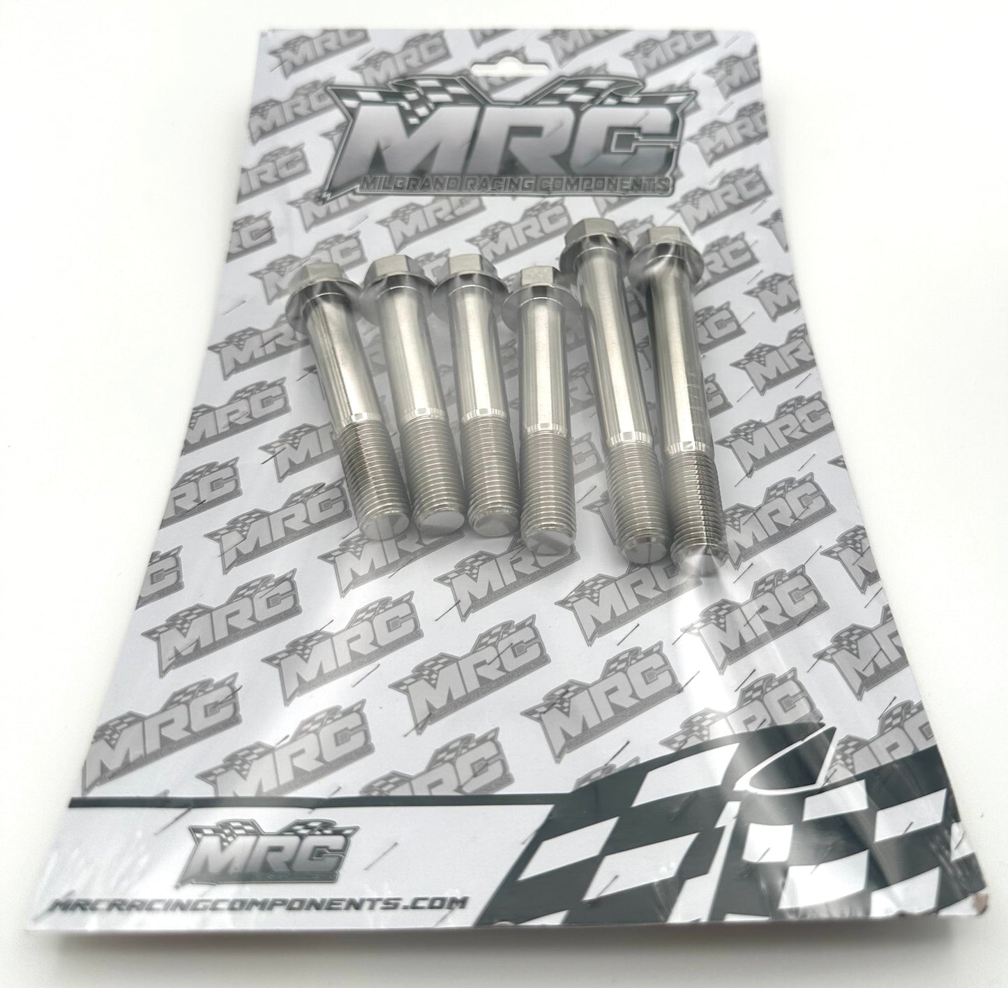 MRC Racing Components Honda/Acura K-Series Titanium Trans to Engine Bolt Kit Raw Finish