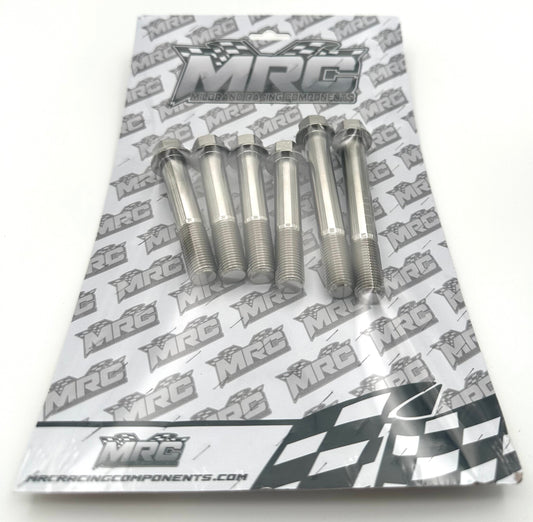 MRC Racing Components Honda/Acura K-Series Titanium Trans to Engine Bolt Kit Raw Finish