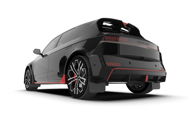 Rally Armor 25-26 Hyundai Ioniq 5 N Black Mud Flap w/Red Logo