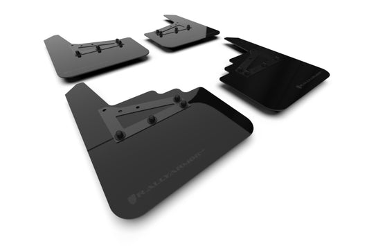 Rally Armor 21-26 Ford F-150 (Excl. Raptor) Black UR Mud Flap w/Metallic Black Logo