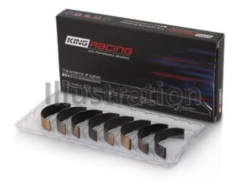 King Engine Bearings Mitsubishi 4G63/4G64 6 Bolt 1st Gen DSM Performance Rod Bearing Set - Size STD