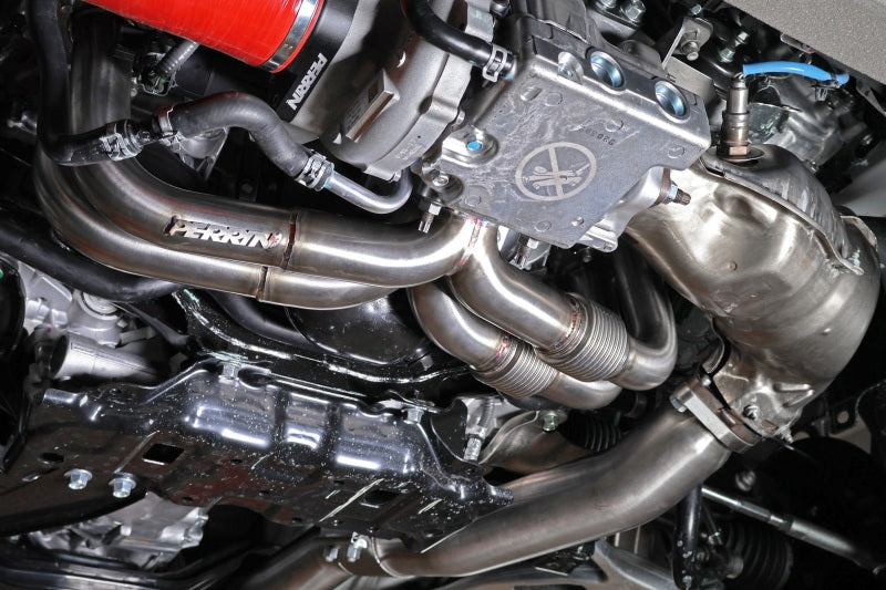 PERRIN 22-26 Subaru WRX / 20-25 OBXT & LXT / 19-25 Ascent Equal Length Header - Brushed SS