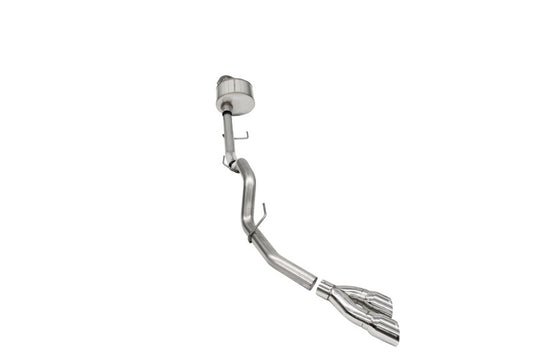 Corsa 2021-2025 Ford F-150 Regular Cab/6.5in Bed 5.0L V8 Xtreme Cat-Back Single Side Exit-Polished