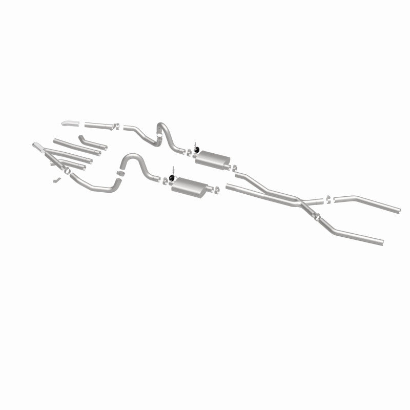 MagnaFlow Sys Cat-Back 68-72 GM A-Body Chevelle et