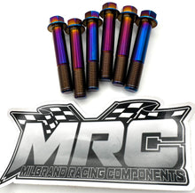 MRC Racing Components Raw Titanium Transmission to Engine Bolt Kit B/D Series