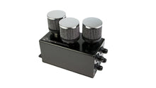SpeedFactory Racing 3-Filter Oil Catch Can - Black Edition