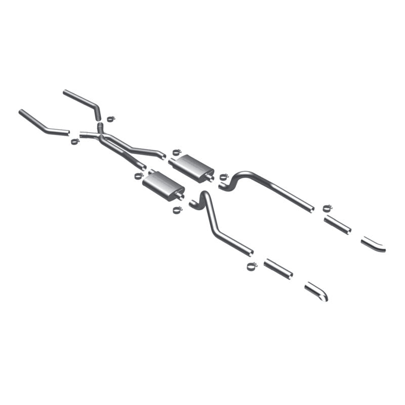 MagnaFlow SYS Cat-Back 67-70 Mustang 2.50inch w/Tru-X