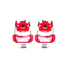 Power Stop 94-98 Ford Mustang Front Red Calipers w/Brackets - Pair