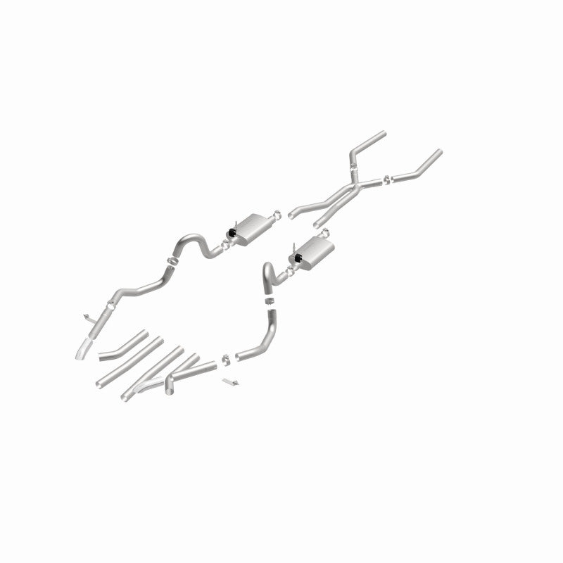 MagnaFlow Sys Cat-Back 68-72 GM A-Body Chevelle et