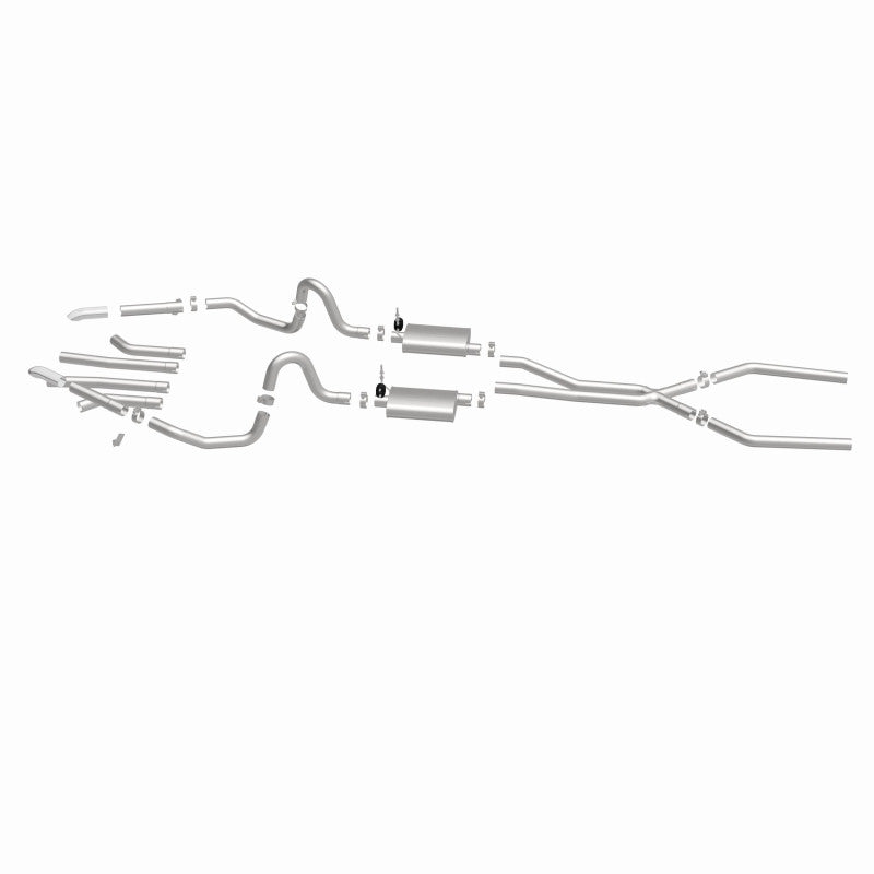 MagnaFlow Sys Cat-Back 68-72 GM A-Body Chevelle et