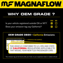 MagnaFlow OEM Grade Direct Fit Converter 15-19 Subaru WRX H4 2.0L