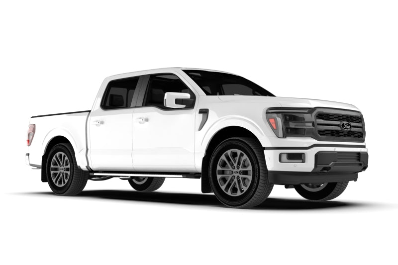 Rally Armor 21-26 Ford F-150 (Excl. Raptor) Black UR Mud Flap w/Metallic Black Logo