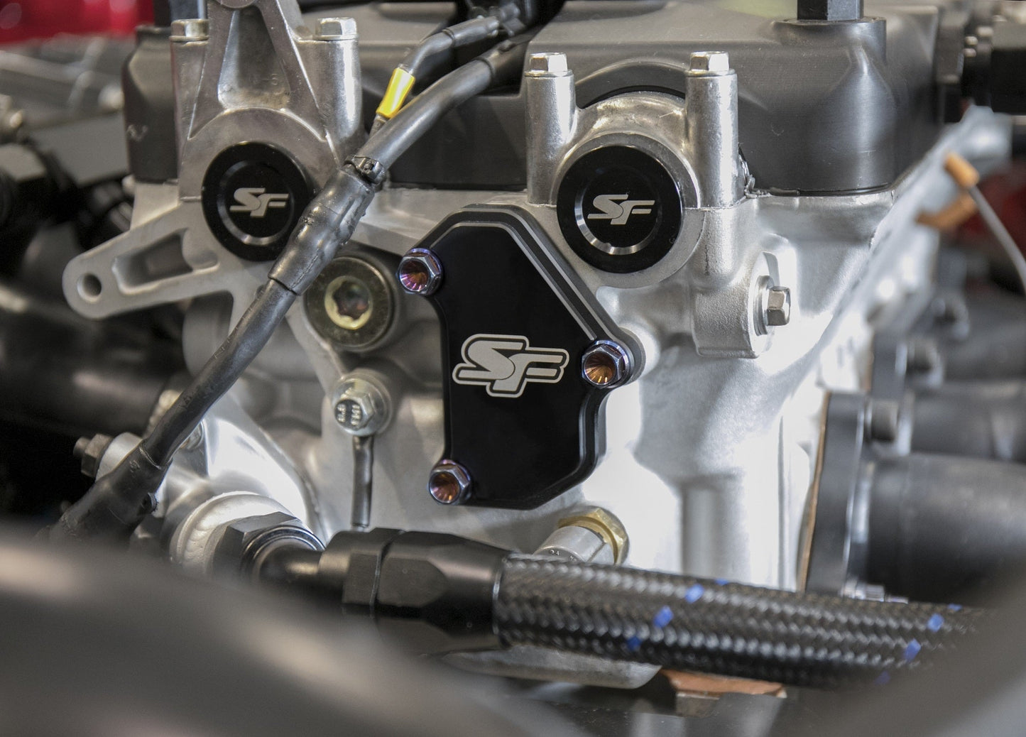 SpeedFactory Racing Billet B-Series VTEC Solenoid Block Off Plate