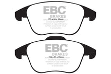 EBC 15-19 Audi Q3 2.0 Turbo Greenstuff Front Brake Pads