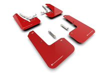 Rally Armor 22-25 VW MK8 Golf GTI/R Red UR Mud Flap w/White Logo