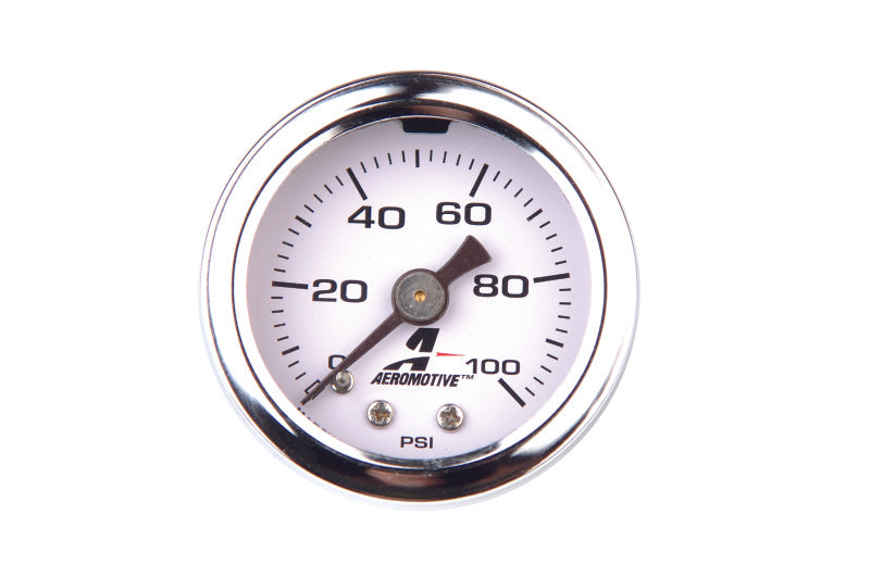Aeromotive 0-100 PSI Fuel Pressure Gauge