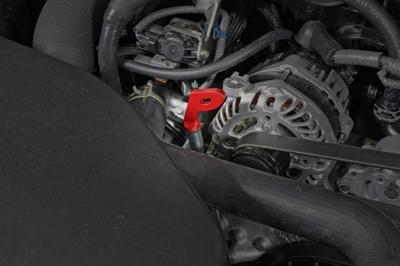 PERRIN 15-26 Subaru WRX & 13-26 BRZ/FR-S/86/GR86 Dipstick Handle P Style - Red
