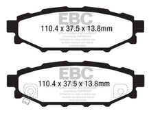 EBC 08-10 Subaru Impreza 2.5 Bluestuff Rear Brake Pads