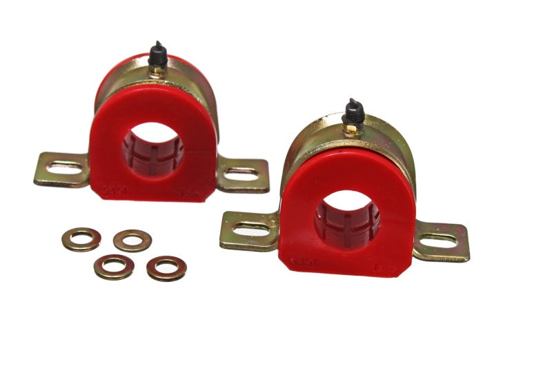 Energy Suspension 1-7/16in Sway Bar Bushing Set - Red