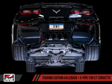 AWE Tuning 14-19 Chevy Corvette C7 Z06/ZR1 Track Edition Axle-Back Exhaust w/Black Tips