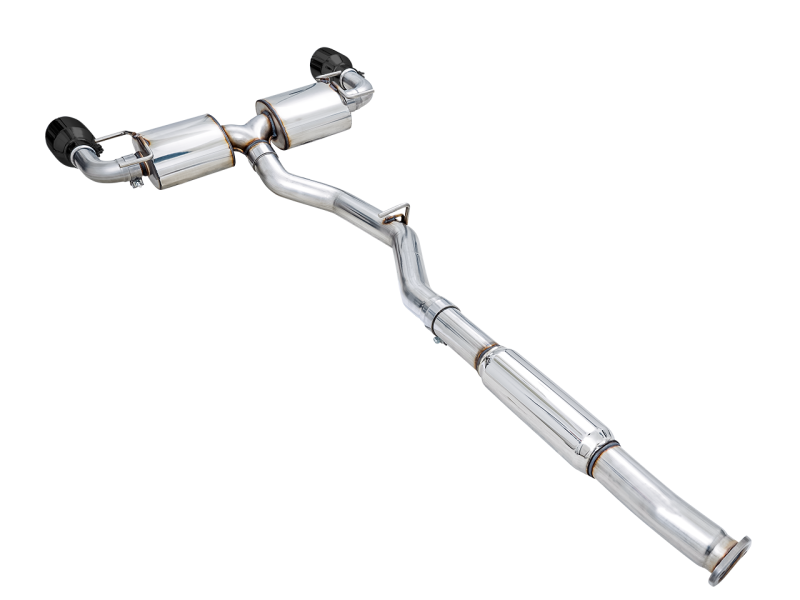AWE Tuning Subaru BRZ/ Toyota GR86/ Toyota 86 Touring Edition Cat-Back Exhaust- Diamond Black Tips