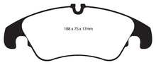 EBC 11 Audi A6 2.0 Turbo Yellowstuff Front Brake Pads