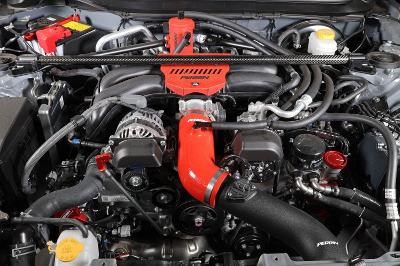 PERRIN 22-26 Subaru BRZ / Toyota GR86 Inlet Hose - Red