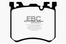 EBC 10-13 BMW X5M 4.4 Twin Turbo Redstuff Front Brake Pads