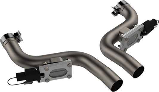 QTP 2015-2023 Dodge Challenger, Charger & Chrysler 300C 6.2,6.4L QTP Aggressor Cutout Pipes