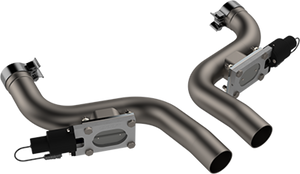 2015-2023 Dodge Challenger,Charger & Chrysler 300C 6.2,6.4L QTP Aggressor Cutout Pipes
