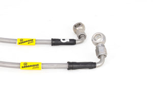 Goodridge 17-18 Honda Civic (Base/LX/EX) Stainless Steel Brake Line Kit