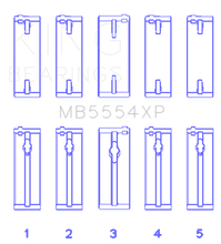 King Engine Bearings Toyota 3SGTE Performance Main Bearing Set - Size STD