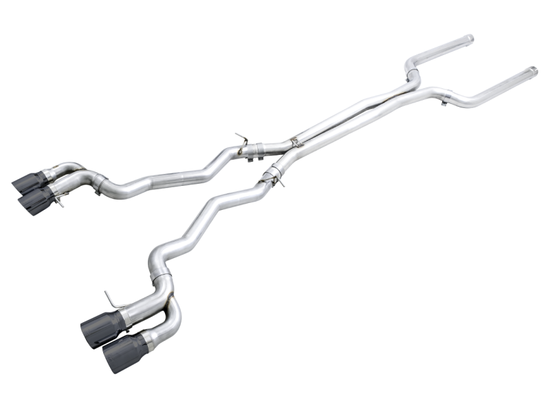 AWE Tuning 18-19 BMW M5 (F90) 4.4T AWD Cat-Back Exhaust - Track Edition (Diamond Black Tips)