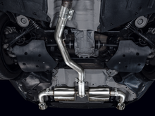 AWE Tuning 19-23 BMW 330i / 21-23 BMW 430i Base G2X Touring Axle-Back Exhaust - Chrome Silver