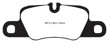 EBC 12-15 Porsche 911 (991) (Cast Iron Rotor only) 3.8 Carrera S Redstuff Rear Brake Pads