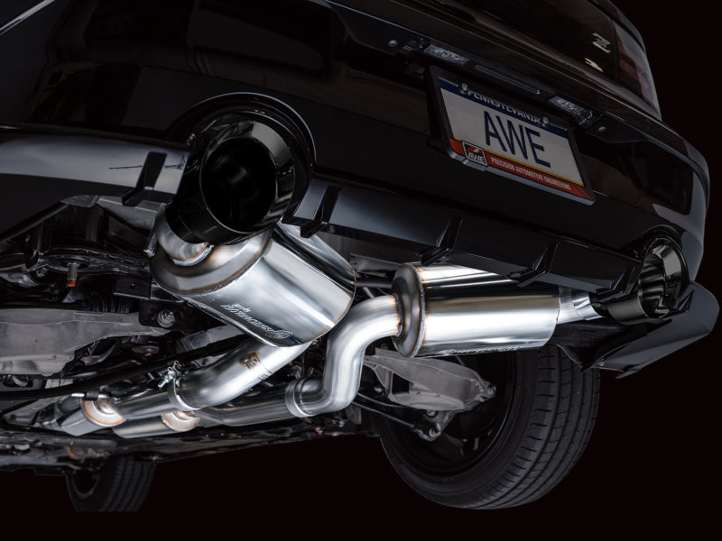 AWE Tuning 2023 Nissan Z RZ34 RWD Touring Edition Cat-Back Exhaust System w/ Diamond Black Tips