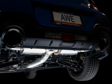AWE Tuning Subaru BRZ/ Toyota GR86/ Toyota 86 Touring Edition Cat-Back Exhaust- Diamond Black Tips
