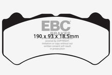 EBC 08-11 Nissan GT-R (R35) 3.8 Twin Turbo (Cast Iron Rotors) Yellowstuff Front Brake Pads