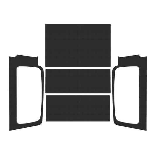 DEI 04-06 Jeep Wrangler LJ Unlimited Headliner Complete Kit - Black