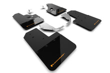 Rally Armor 21-25 Ford Bronco (Steel Bmpr + RR- NO Rptr/Sprt) Blk Mud Flap w/Cy Orange Logo