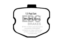 EBC 06-08 Chevrolet Corvette (C6) 7.0 (Z06) Bluestuff Front Brake Pads