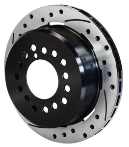 Wilwood Rotor-1.91in Offset-SRP-BLK-Drill-LH 12.19 x .810 - 5 Lug